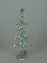Load image into Gallery viewer, Tree Iridescent with Silver Star 50CM - 293538
