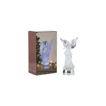 Load image into Gallery viewer, Xmas Musical Angel Glitter Swirl 10.5X33CM - 293562
