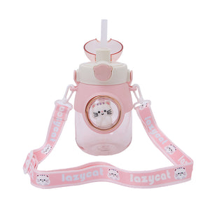Water Bottle Cat 700ML 4 Assorted - 402011