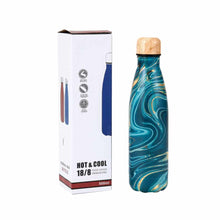 Load image into Gallery viewer, SS Drink Bottle Marble Design 3 Assorted 500ML - 402034
