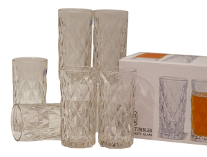 Hi Ball Cut Glass Set of 6 - 402066
