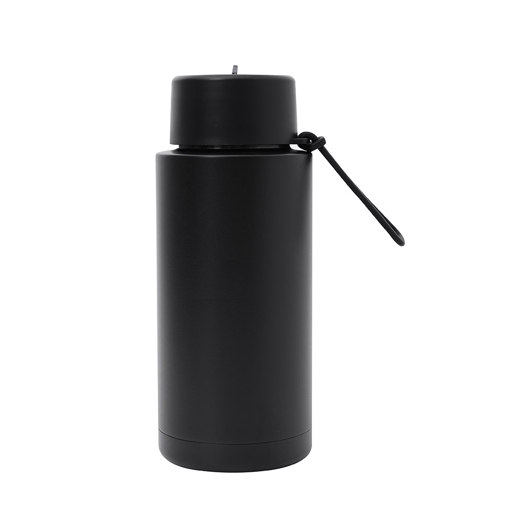 Water Bottle Aqua Falls Sipper 1000ML Black - 402150