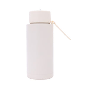 Water Bottle Aqua Falls Sipper 1000ML Cream - 402151