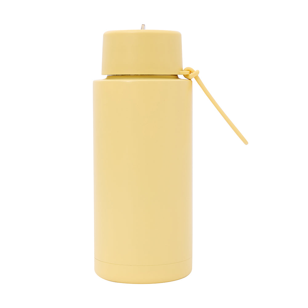 Water Bottle Aqua Falls Sipper 1000ML Mellow Yellow - 402152
