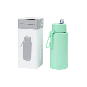 Water Bottle Aqua Falls Sipper 1000ML Light Green - 402153