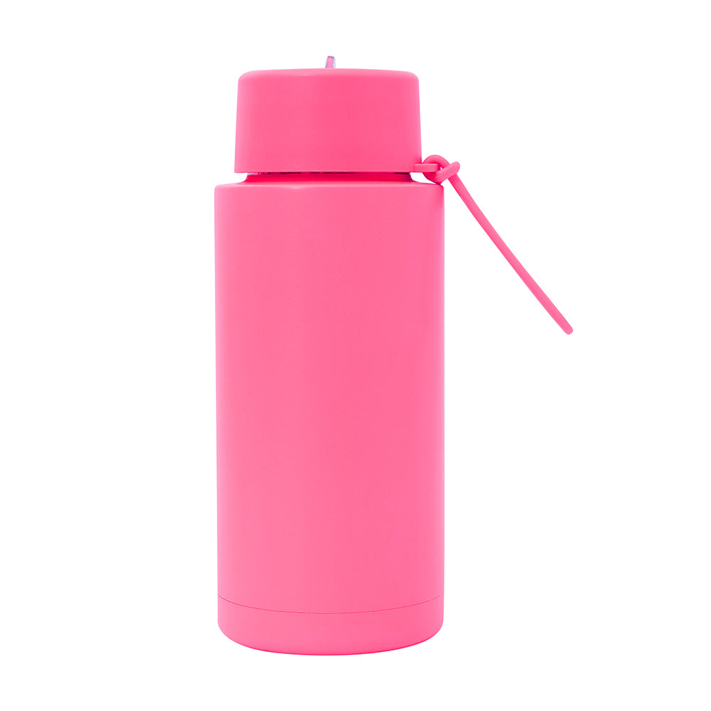 Water Bottle Aqua Falls Sipper 1000ML Hot Pink - 402154