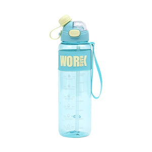 Drink Bottle 1000ML Measurements Blue - 402202