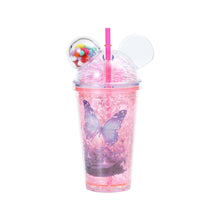 Load image into Gallery viewer, Candy Cup Dome Lid 450ML Butterfly Assorted - 402210
