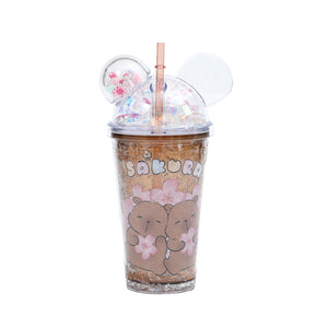 Candy Cup Dome Lid 450ML Capybara Assorted - 402211