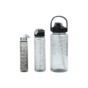Drink Bottle 3Pc Set Motivation Assorted - 402213