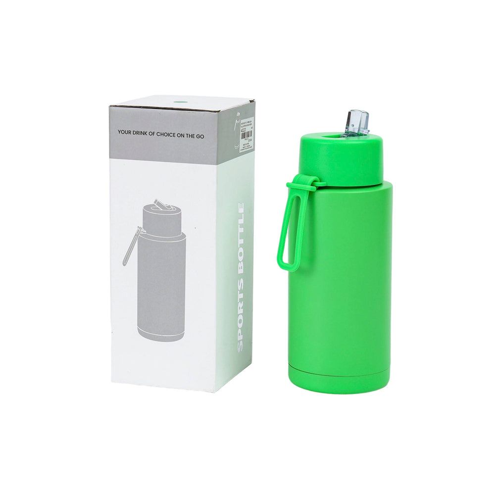 Water Bottle Aqua Falls Sipper 1000ML Racing Green - 402223