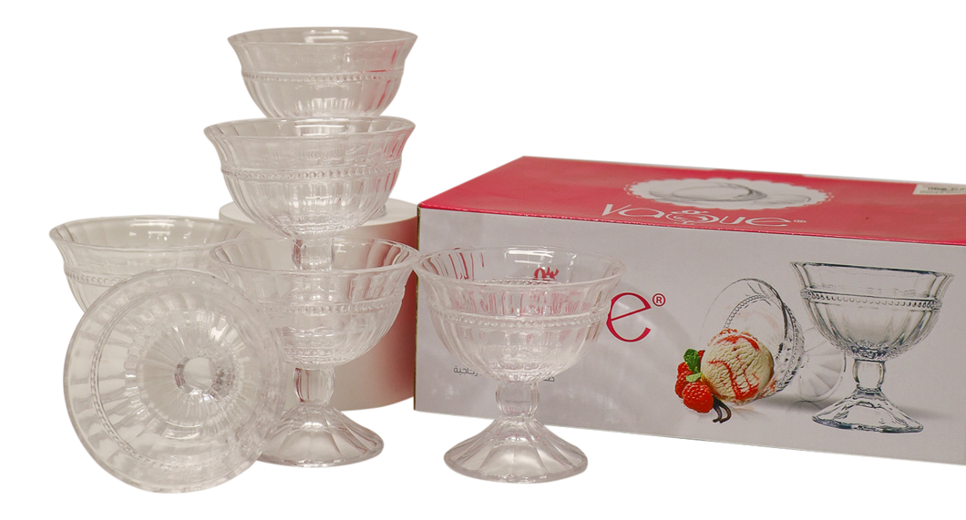 Fruit Bowls Traditional Set of 6 9.6X10.2CM - 412467