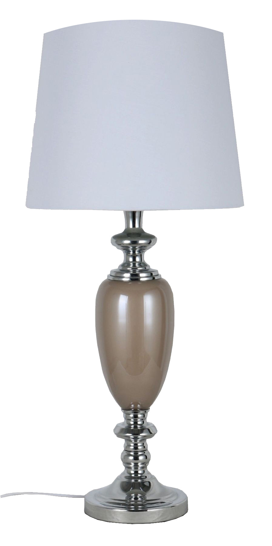 Lamp Cindy Pearl Base White 74CM - 571659