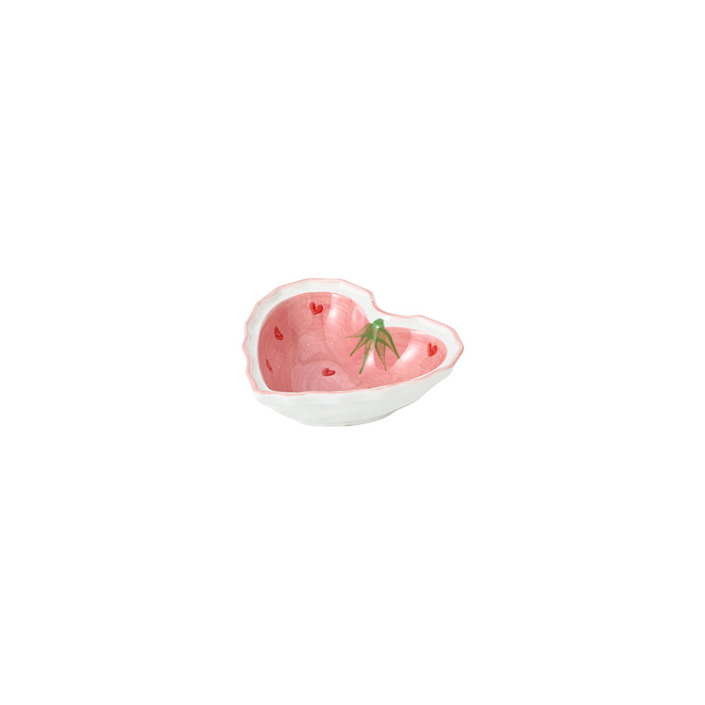 Bowl Heart Pink SM 12.5CM - 601751