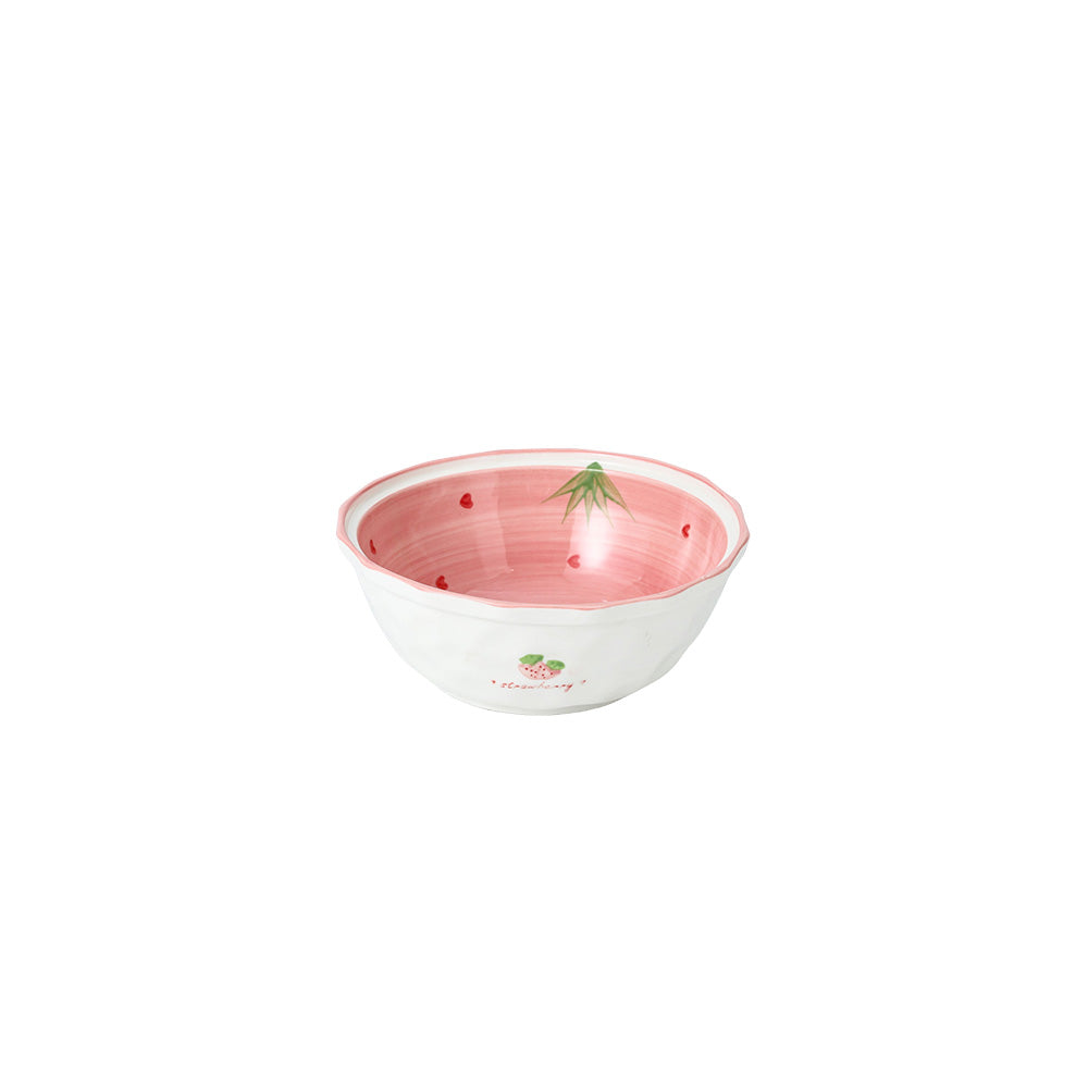 Bowl Round Mixer Heart Pink 20CM - 601754