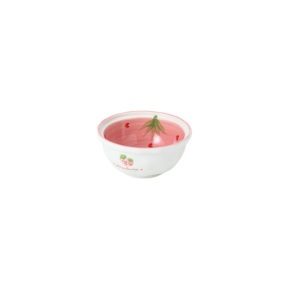 Bowl Round Heart Pink 12.5CM - 601755