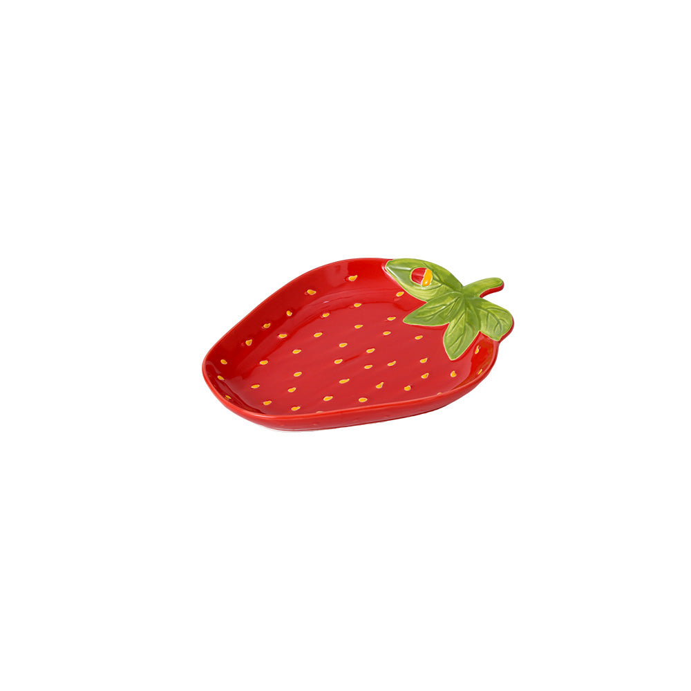 Plate Strawberry Red 22.5CM - 601758