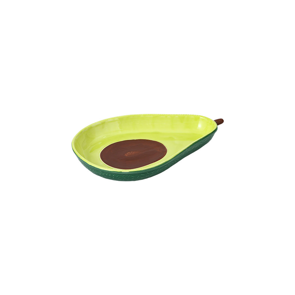Flat Bowl Avocado LG 30CM - 601763