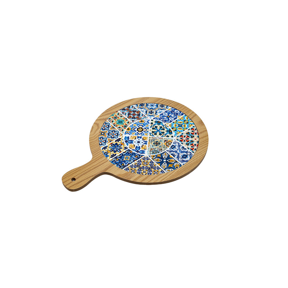 Board Bamboo Round Turkish Tile LG 30X40CM - 618110