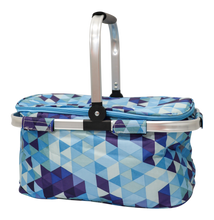 Load image into Gallery viewer, Insulated Shopping Basket Floral Assorted - 618132
