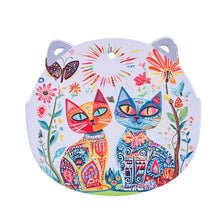 Load image into Gallery viewer, Trivet Pastel Cat 6 Assorted 20CM - 618251
