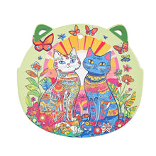 Load image into Gallery viewer, Trivet Pastel Cat 6 Assorted 20CM - 618251
