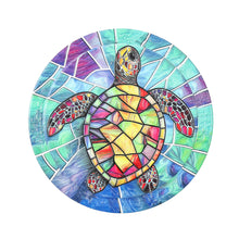 Load image into Gallery viewer, Coaster Turtle Round 6 Assorted 10.8CM - 618252
