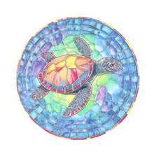Load image into Gallery viewer, Coaster Turtle Round 6 Assorted 10.8CM - 618252
