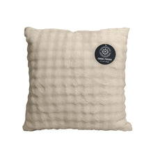 Load image into Gallery viewer, Casa Rosso Bubble Flannel Cushion Taupe 45X45CM - 655134
