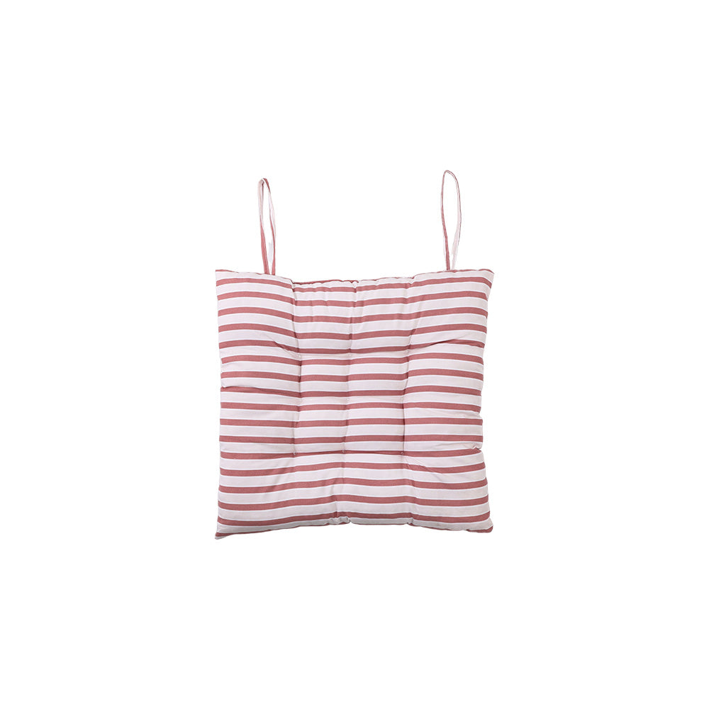 Chair Pad with Ties Stripe Mix 40CM - 661094