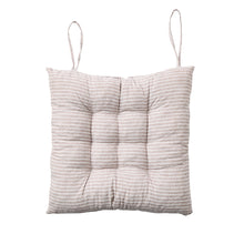 Load image into Gallery viewer, Chair Pad with Ties Stripe Mix 40CM - 661094
