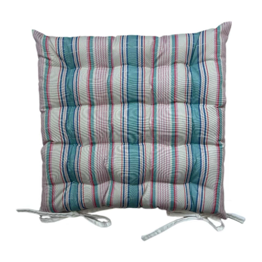 CR Chair Pad Coastal Villa Stripe 40CM - 661107