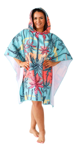 Load image into Gallery viewer, CR Hoodie Towel Plus Hood Tropicana 90X120CM - 662112
