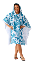 Load image into Gallery viewer, CR Hoodie Towel Plus Hood Aqua Bahama 90X120CM - 662113
