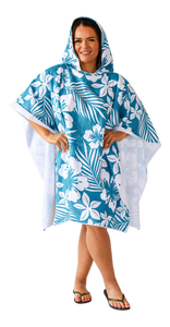 CR Hoodie Towel Plus Hood Aqua Bahama 90X120CM - 662113