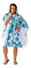 Load image into Gallery viewer, CR Hoodie Towel Plus Hood Aqua Bahama 90X120CM - 662113
