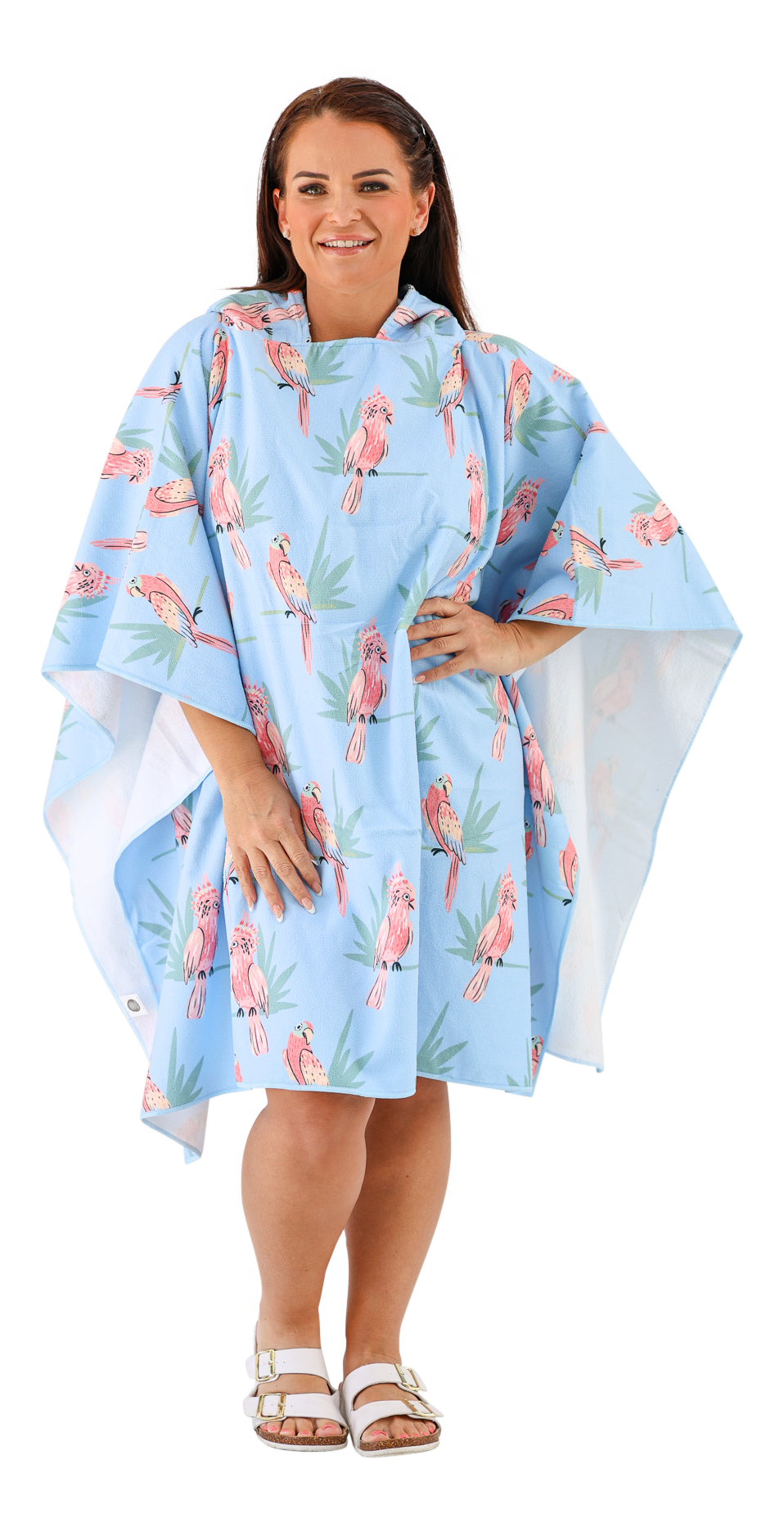 CR Hoodie Towel Plus Hood Soft Pink Gallah 90X120CM - 662136