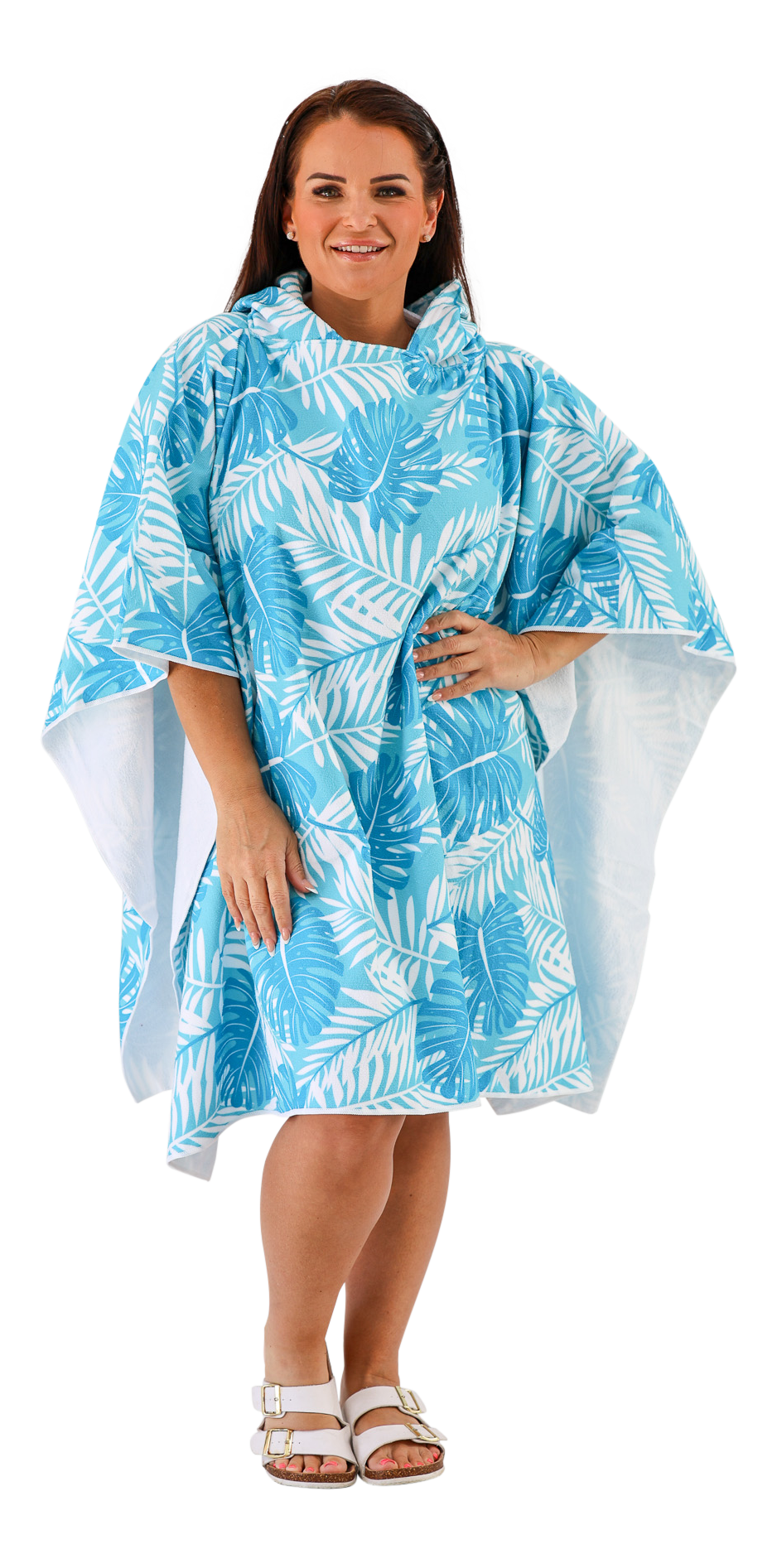 CR Hoodie Towel Plus Hood Aqua Fern 90X120CM - 662137