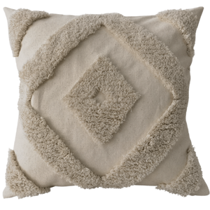 CR Tranquil Cushion Tufted Natural 45x45CM - 663090