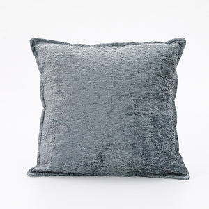 Chenille Cushion Blue 43X43CM - 663108