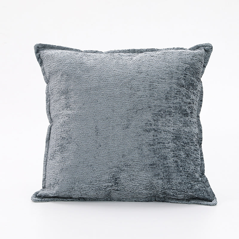 Chenille Cushion Blue 43X43CM - 663108