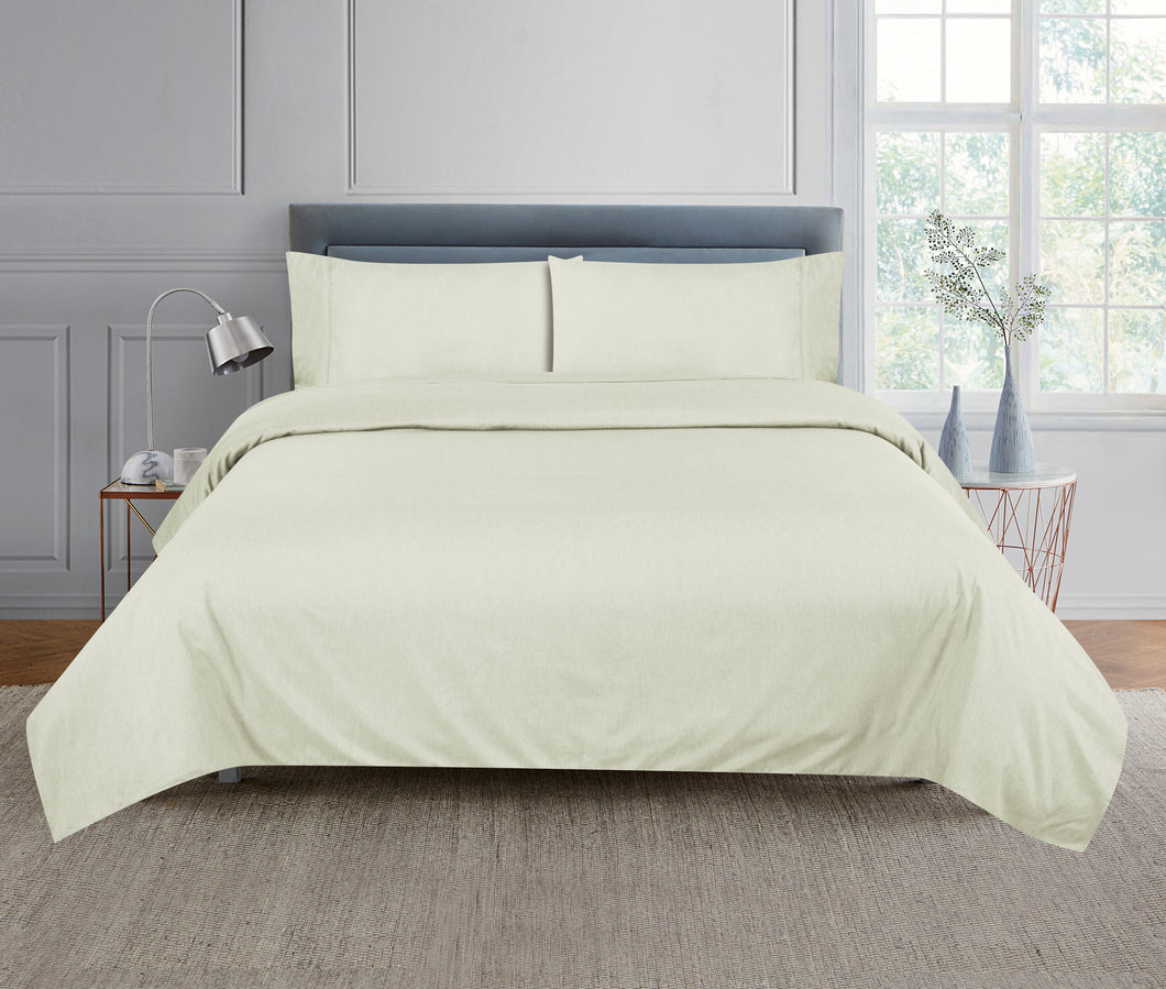 Casa Rosso Bamboo Sheet Set White QB 240X260CM - 664137