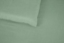 Load image into Gallery viewer, Casa Rosso Bamboo Sheet Set Sage Green QB 240X260CM - 664139
