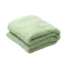 Load image into Gallery viewer, Casa Rosso Sherpa Blanket QB Sage Green 200X240CM - 664149

