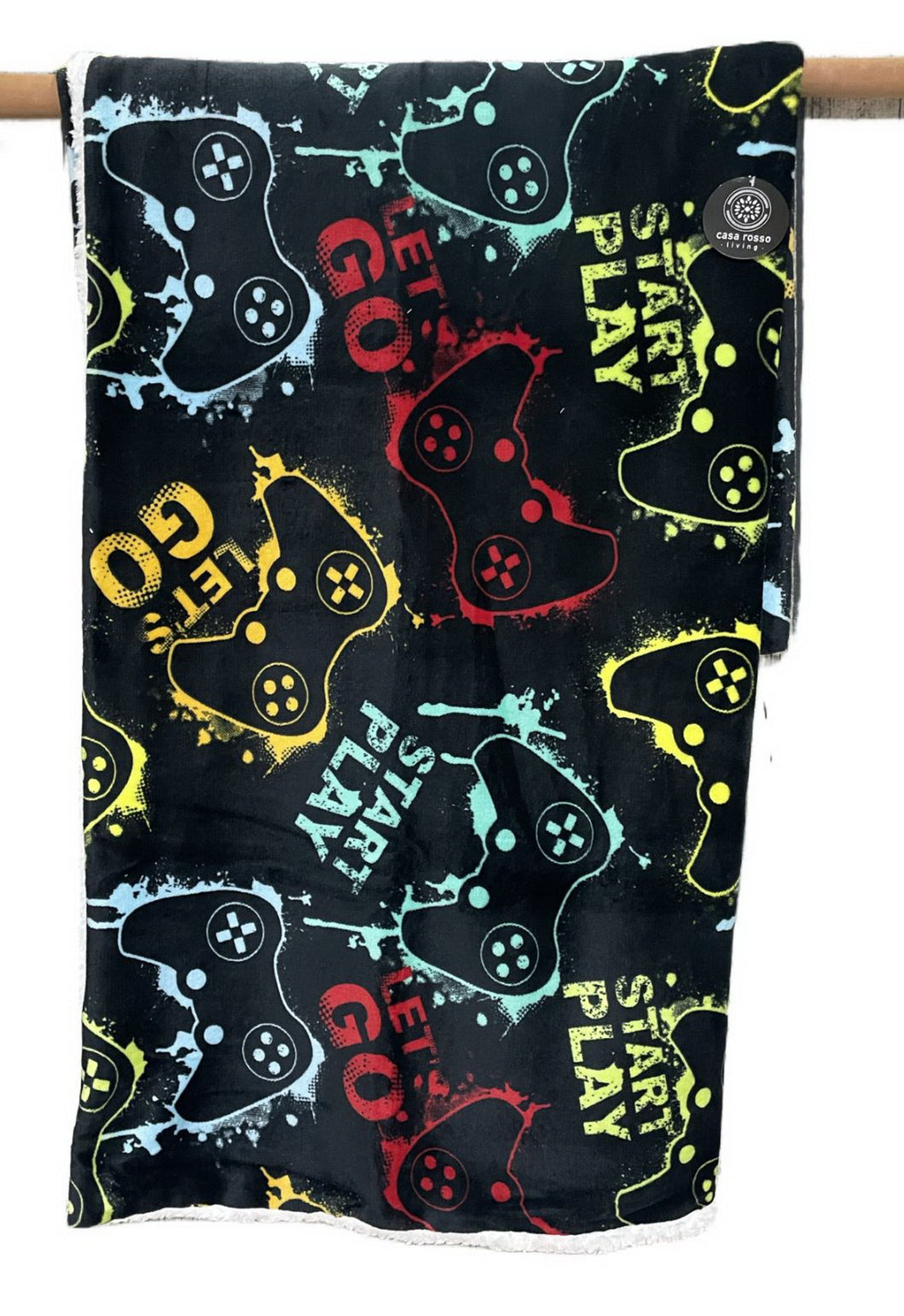 Casa Rosso Throw Panda Black Gamer 127X152CM - 664185