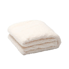 Load image into Gallery viewer, Casa Rosso Sherpa Blanket QB Cream 200X240CM - 664201
