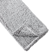 Load image into Gallery viewer, Casa Rosso Sherpa Throw 2Tone Black/White 127X152CM - 664200
