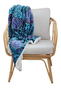 Casa Rosso Throw Panda Aqua Turtle 127X152CM - 664240