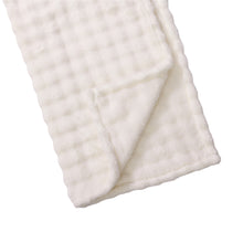 Load image into Gallery viewer, Casa Rosso Bubble Flannel KB Blanket Ivory 220X240CM - 655128
