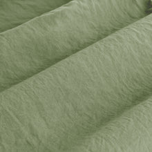 Load image into Gallery viewer, Ardor Boudoir Vintage Washed Quilt Cover Set KB Sage - 664496
